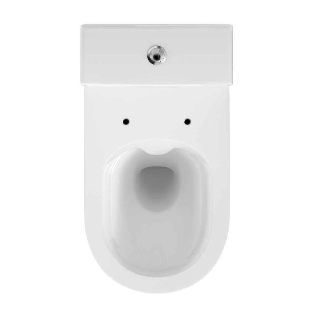 Kombi wc Cersanit CREA oval set s doskou
